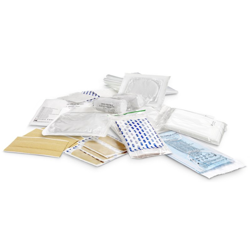 CEDERROTH EHBO-set, DIN-producten assortiment, kunststof beutel
